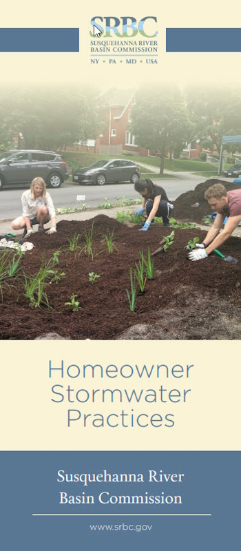 Stormwater Management for Homeowners Pamphlet