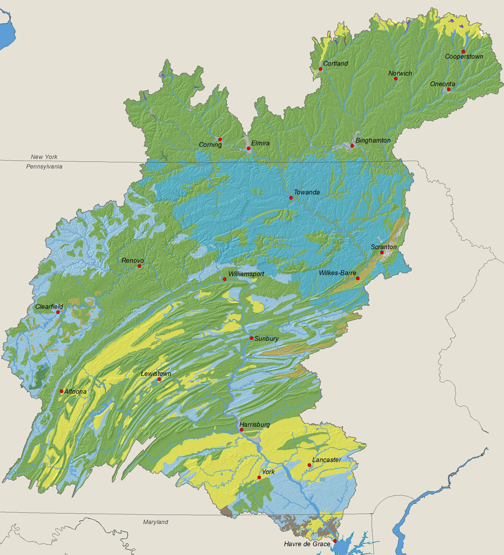 STATSGO Soils of the Susquehanna River Basin